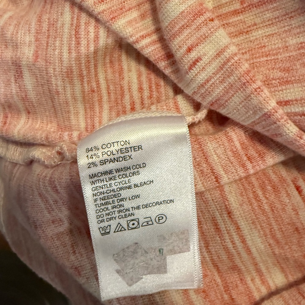 Tommy Bahama Pink Striped Hoodie - Picture 6 of 6